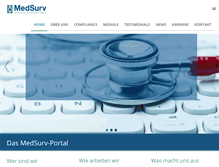 Tablet Screenshot of medsurv.de